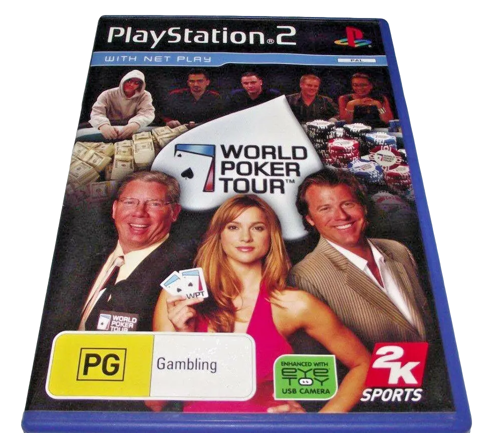 World Poker Tour Ps2 Pal *Complete* 1