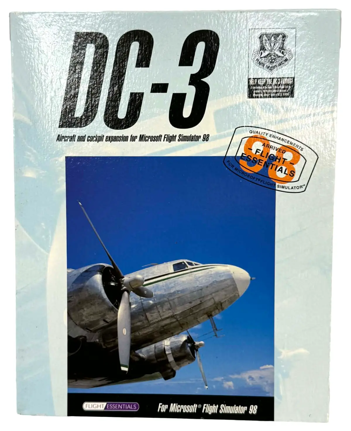 Dc3 Microsoft Flight Simulator 98 Big Box Pc 1