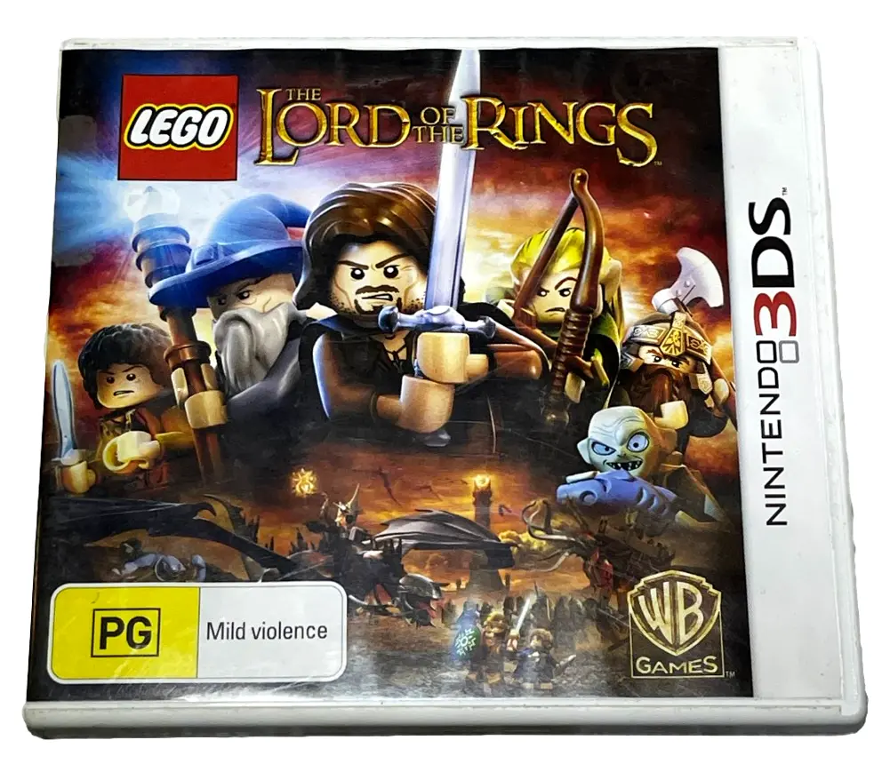 Lego The Lord Of The Rings Nintendo 3Ds 2Ds Game (Preowned) 1