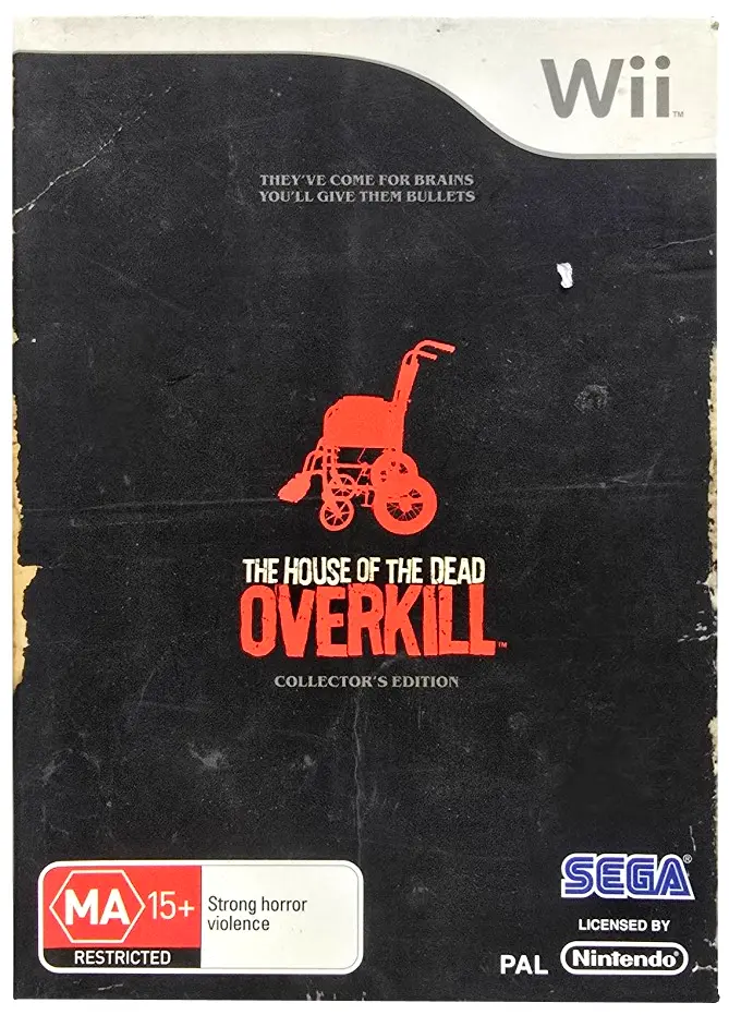 The House Of The Dead Overkill Colletor's Edition Nintendo Wii Pal *No Comic* (Preowned) 1