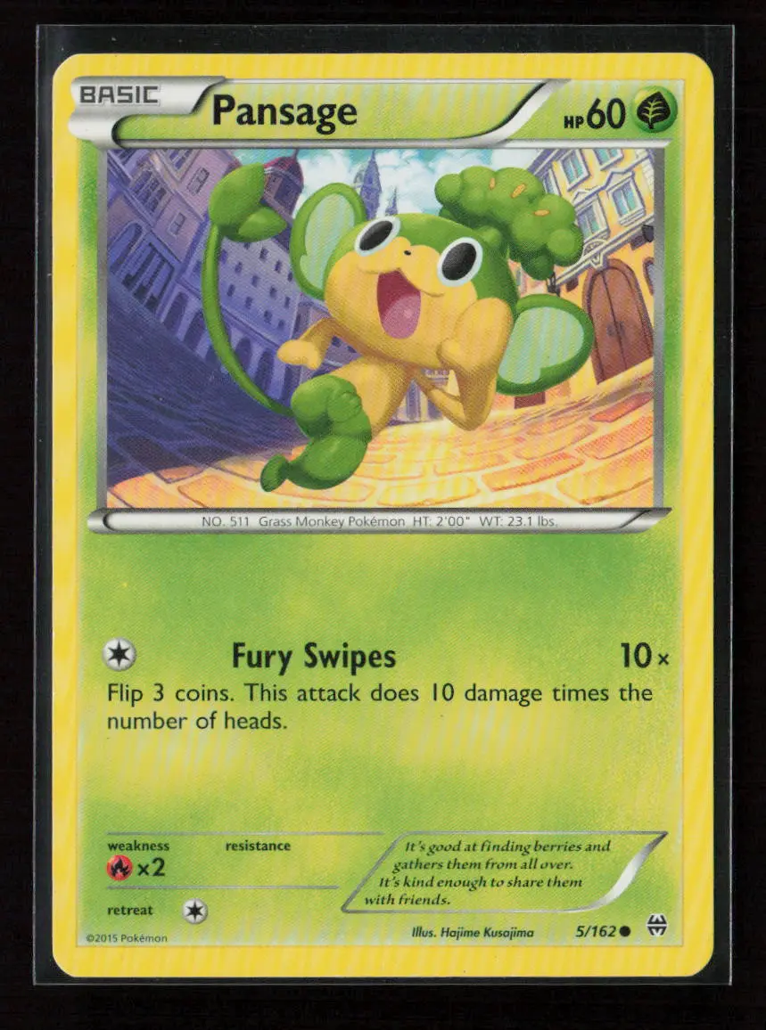 Pansage Common Xy - Breakthrough 5/162 Mp 1