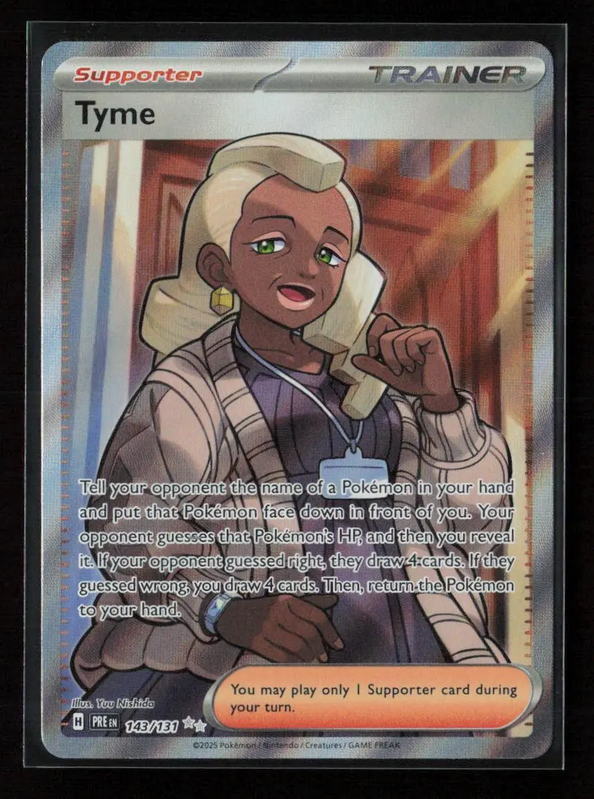Tyme Ultra Rare Sv: Prismatic Evolutions 143/131 Nm 1