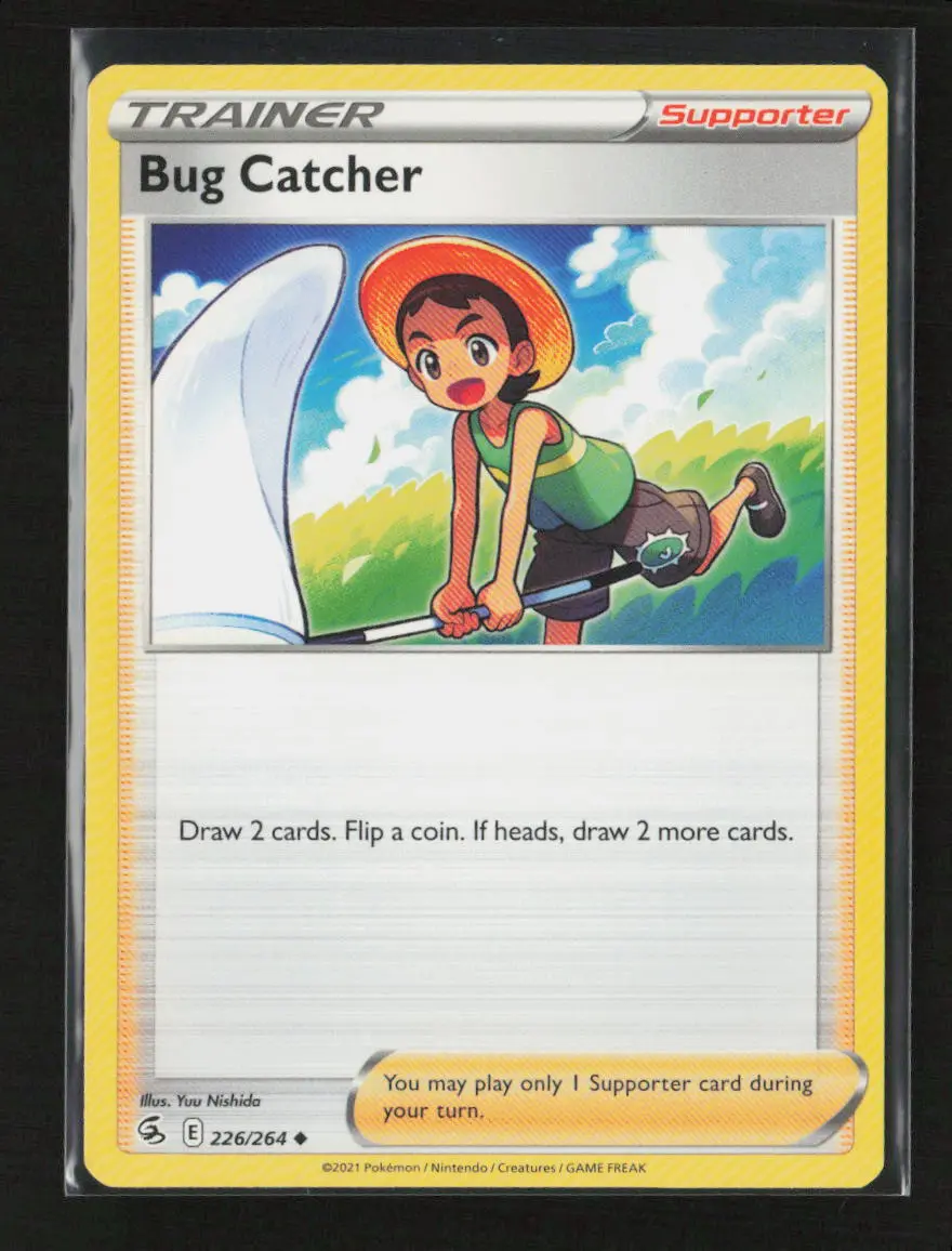Bug Catcher Uncommon Swsh08: Fusion Strike 226/264 Lp 1