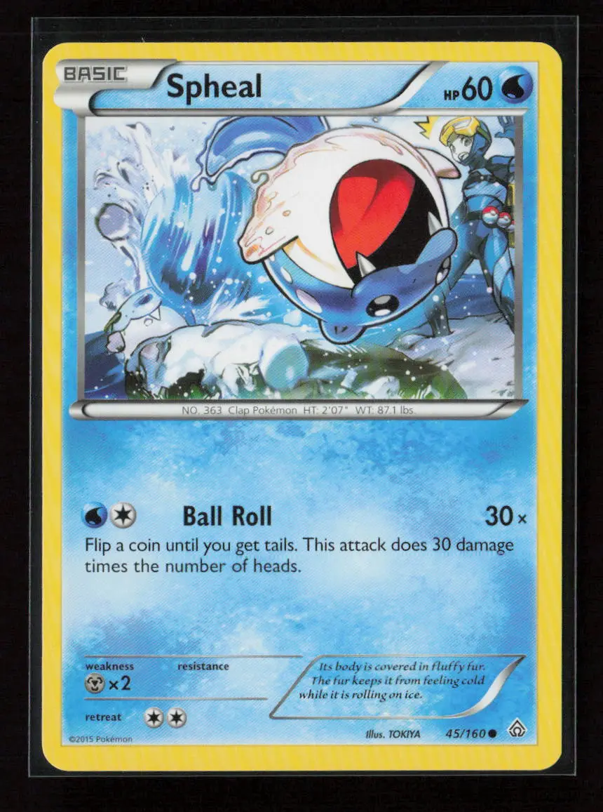 Spheal (45) Common Xy - Primal Clash 45/160 Lp 1