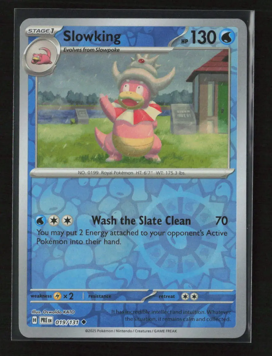 Slowking Uncommon Sv: Prismatic Evolutions 019/131 Nm 1