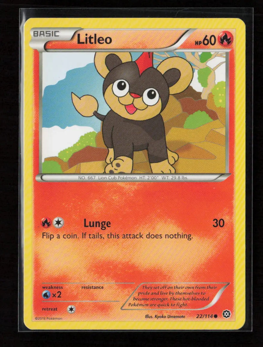 Litleo Common Xy - Steam Siege 22/114 Lp 1
