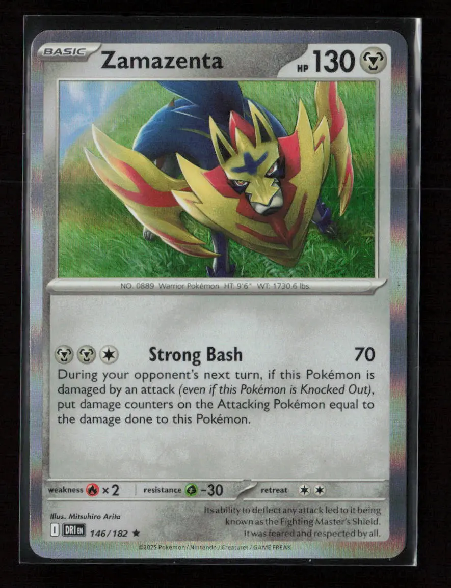 Zamazenta - Rare Sv10: Destined Rivals 146/182 Nm 1