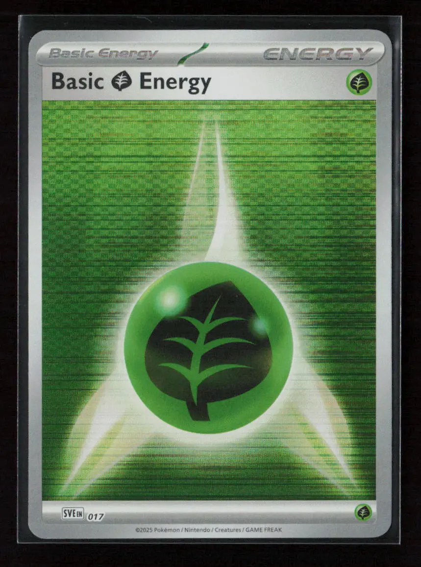 Basic Grass Energy - Common Sve: Scarlet & Violet Energies 017 Nm 1