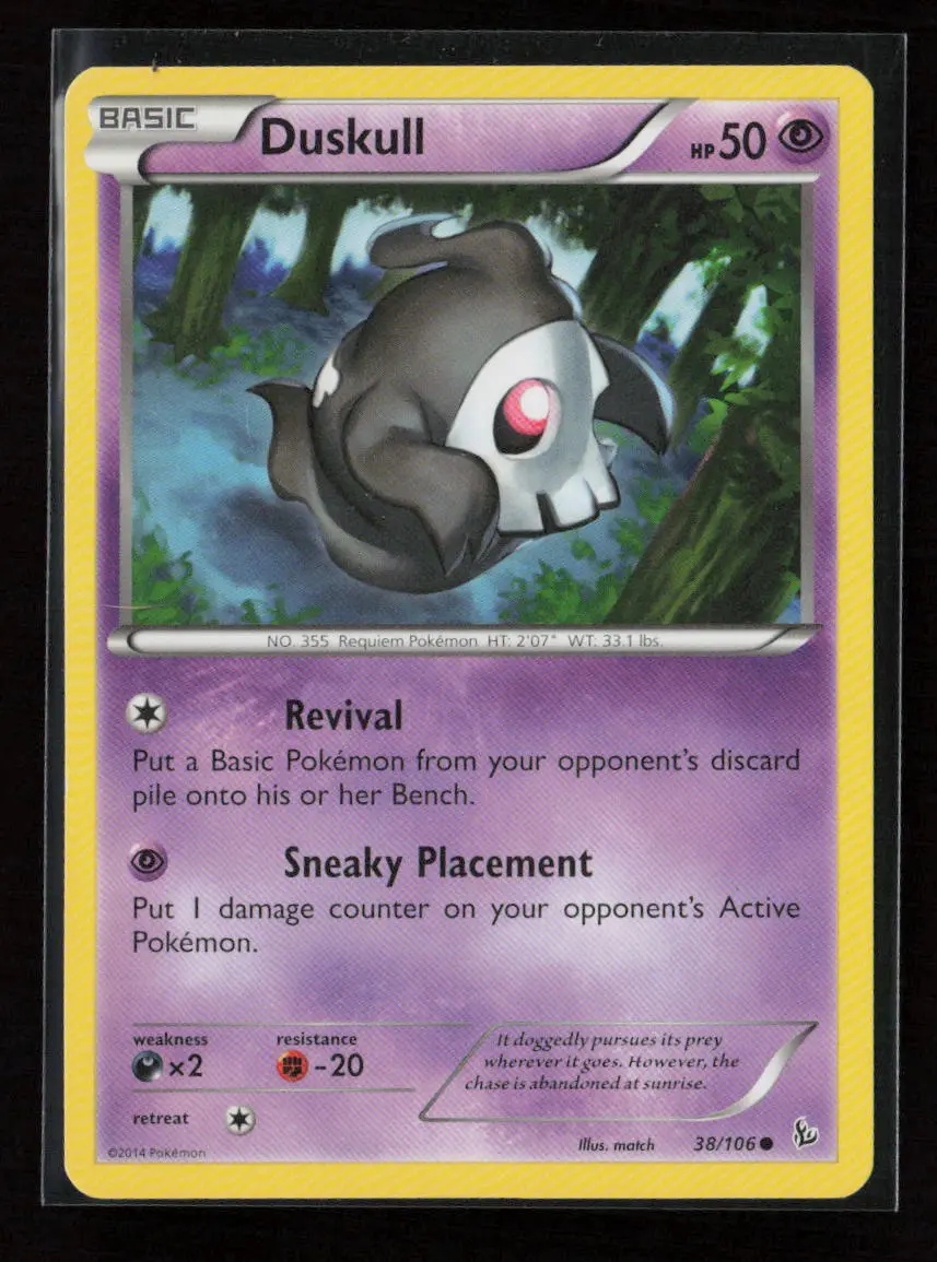 Duskull Common Xy - Flashfire 38/106 Mp 1