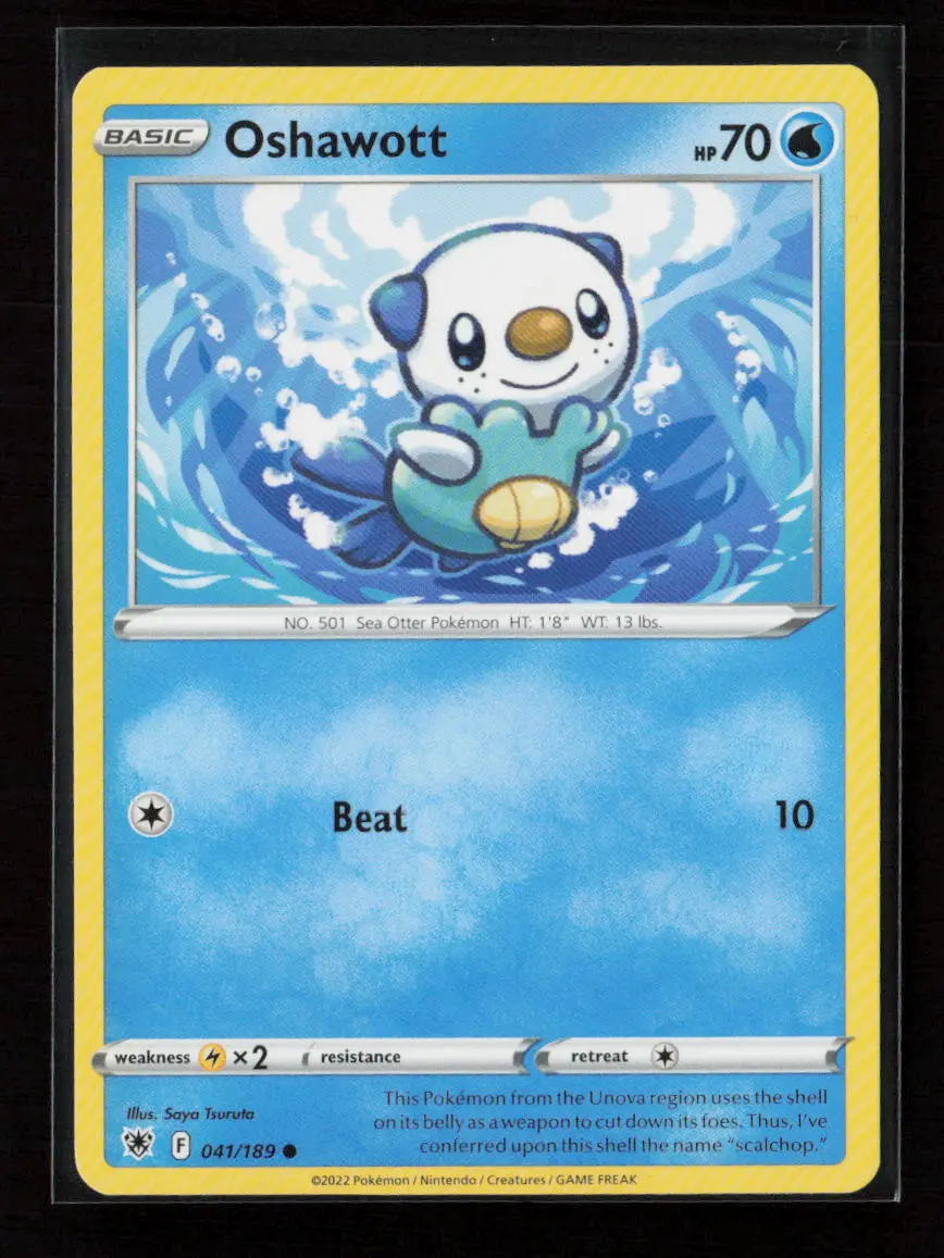 Oshawott Common Swsh10: Astral Radiance 041/189 Lp 1