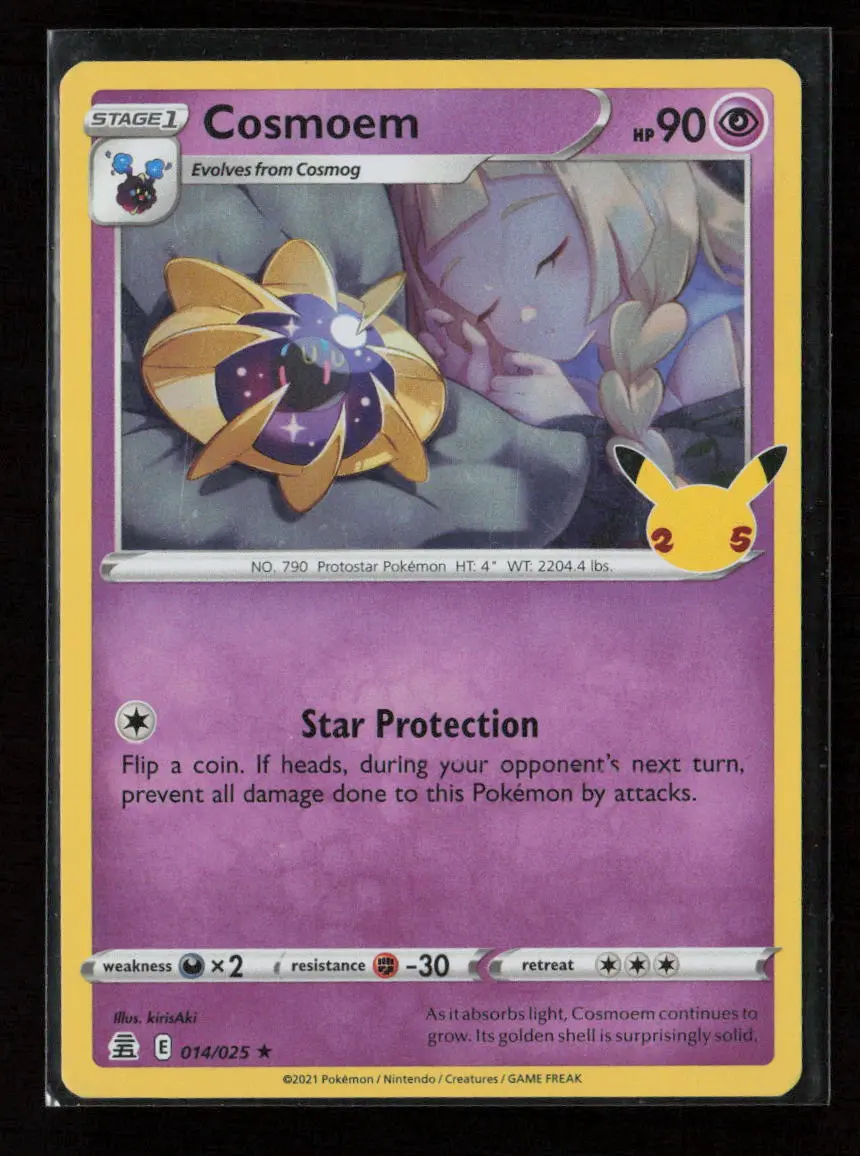 Cosmoem Holo Rare Celebrations 014/025 Nm 1