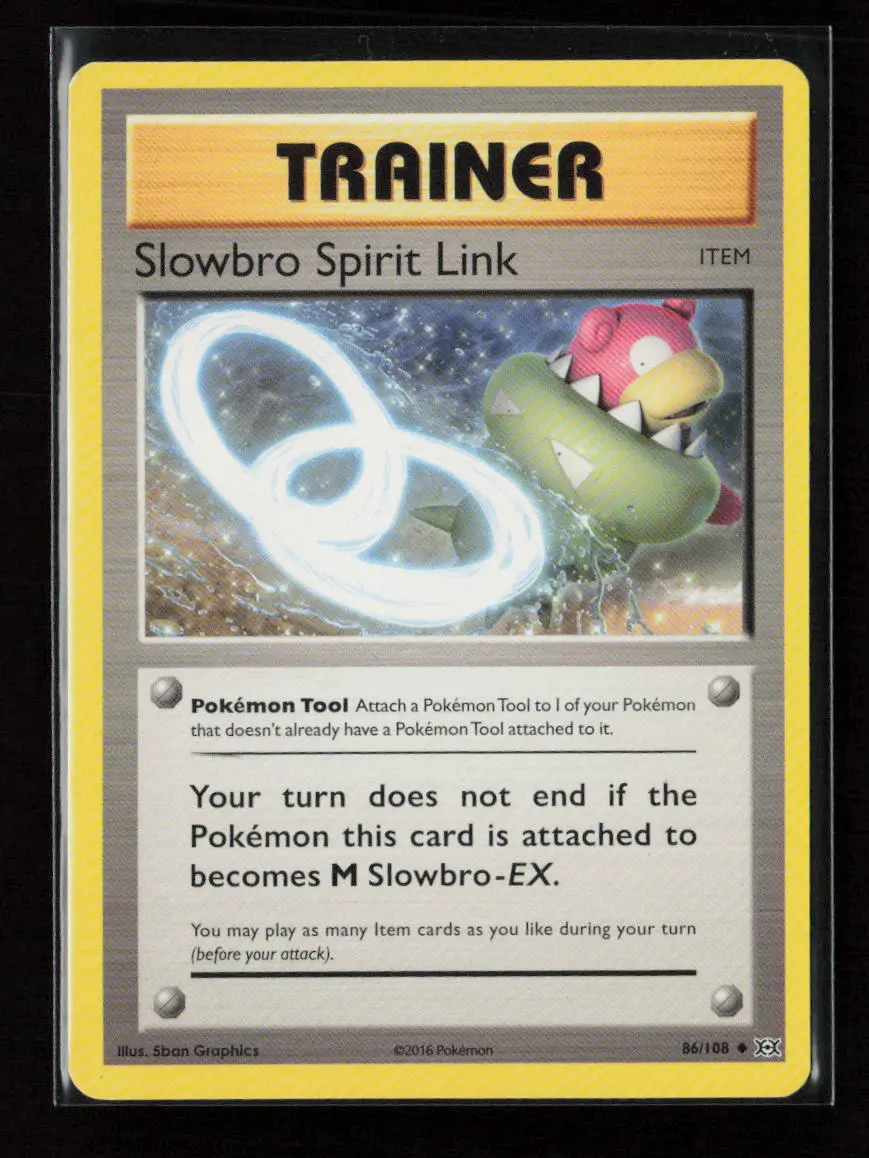 Slowbro Spirit Link Uncommon Xy - Evolutions 86/108 Lp 1