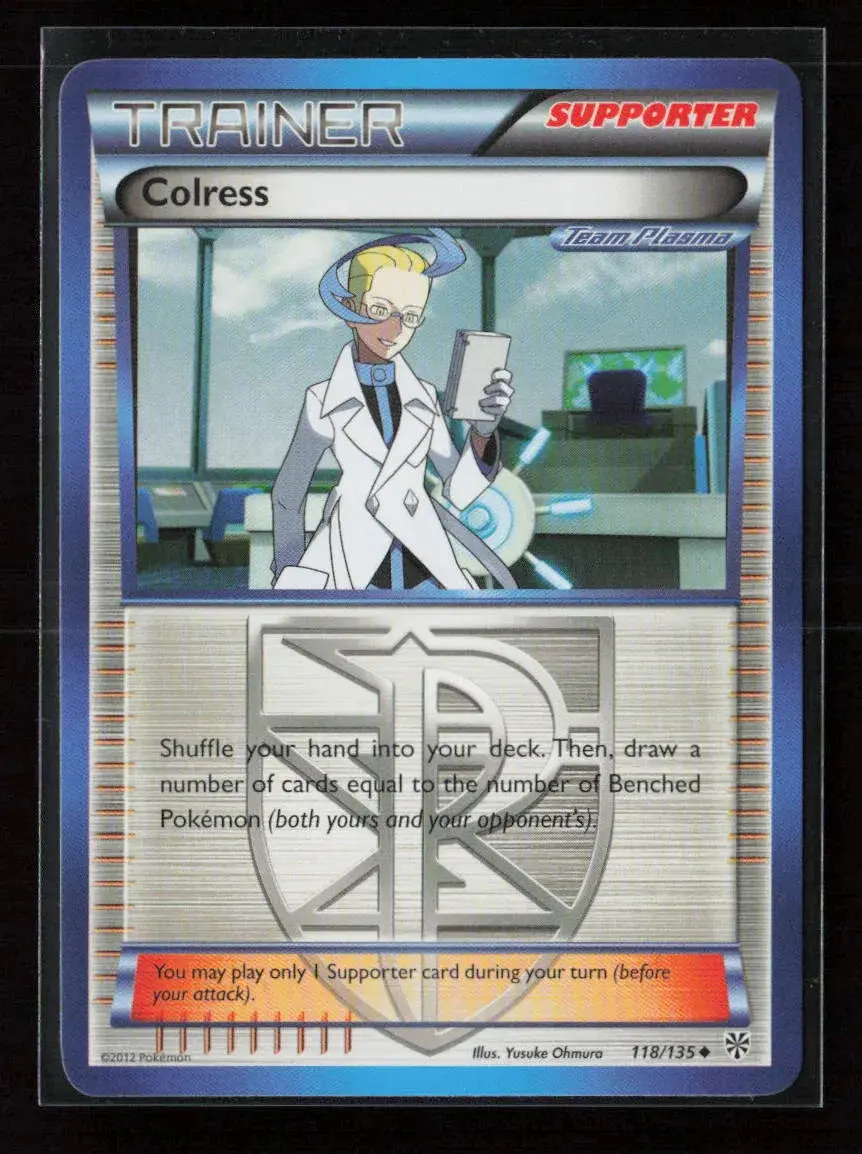 Colress (Team Plasma) Uncommon Plasma Storm 118/135 Nm 1