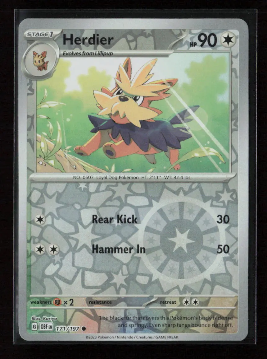 Herdier Common Sv03: Obsidian Flames 171/197 Nm 1