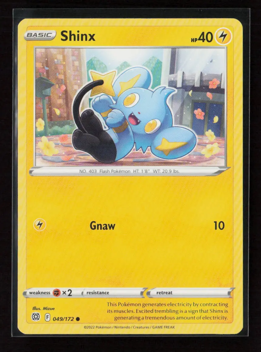 Shinx Common Swsh09: Brilliant Stars 049/172 Lp 1
