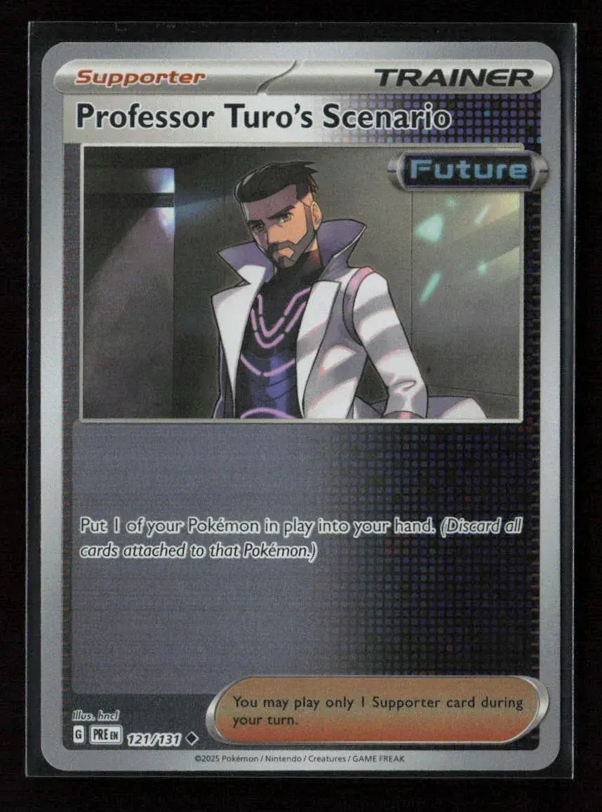 Professor Turo's Scenario Uncommon Sv: Prismatic Evolutions 121/131 Nm 1