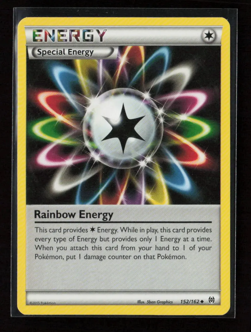 Rainbow Energy Uncommon Xy - Breakthrough 152/162 Lp 1