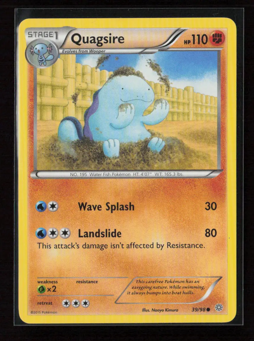 Quagsire Common Xy - Ancient Origins 39/98 Lp 1