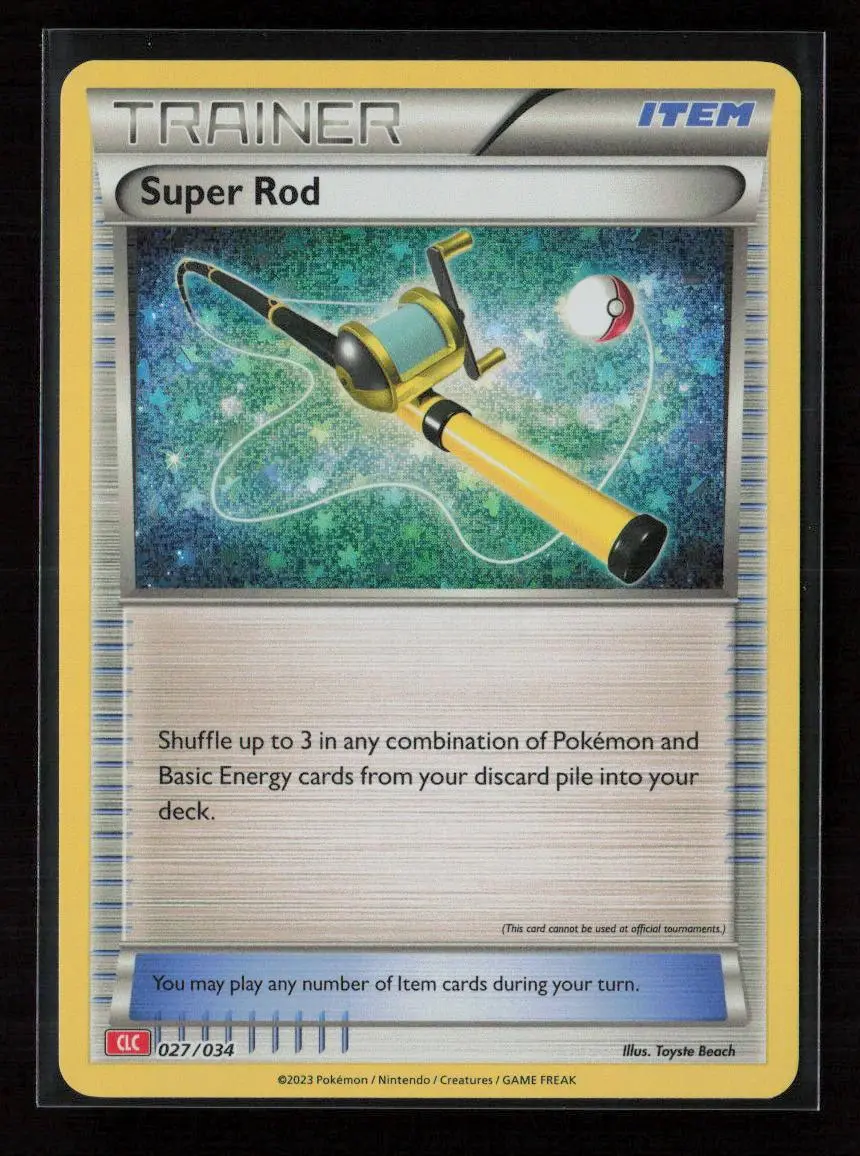 Super Rod (Clv) Classic Collection Trading Card Game Classic 028/034 Nm 1