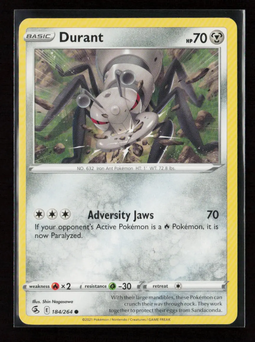 Durant Common Swsh08: Fusion Strike 184/264 Lp 1