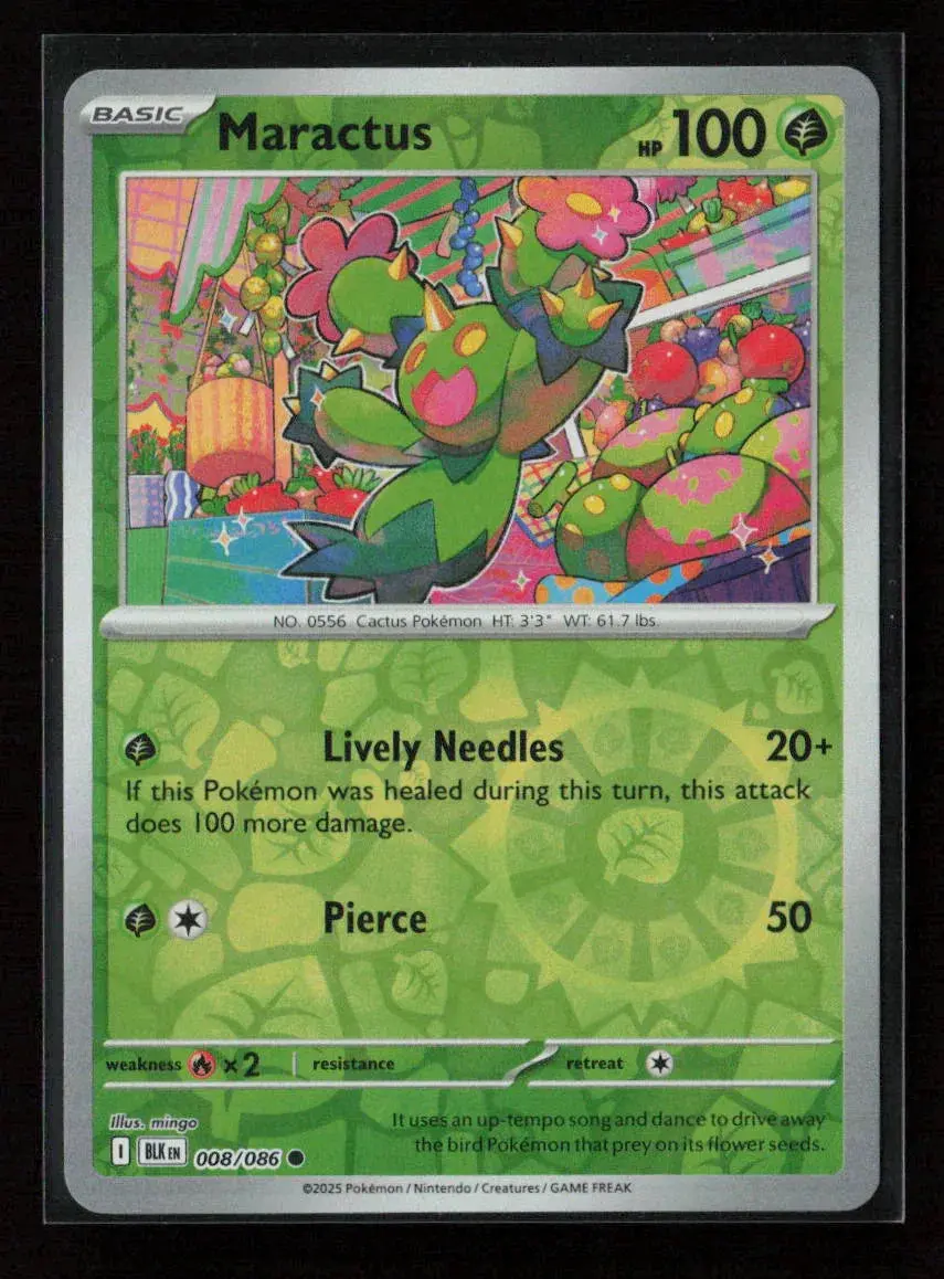 Maractus Common Sv: Black Bolt 008/086 Nm 1