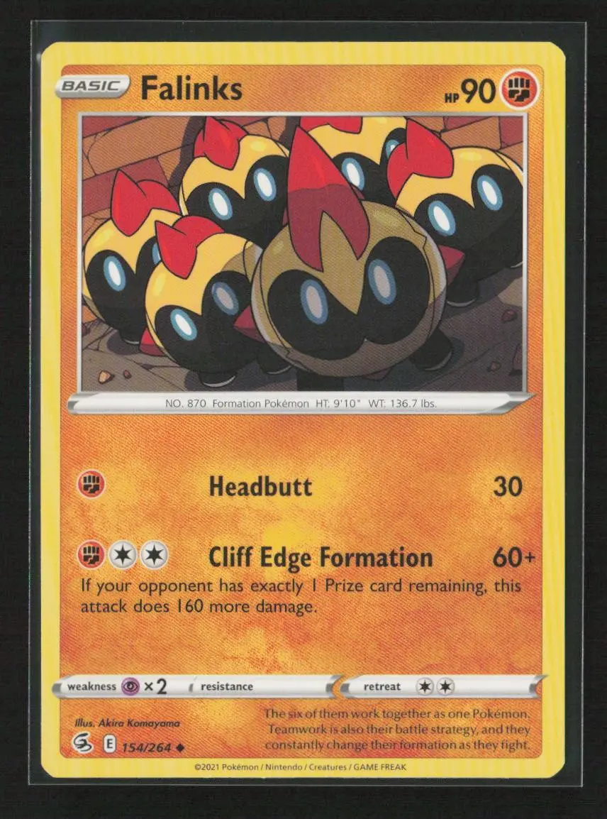 Falinks (154) Uncommon Swsh08: Fusion Strike 154/264 Nm 1