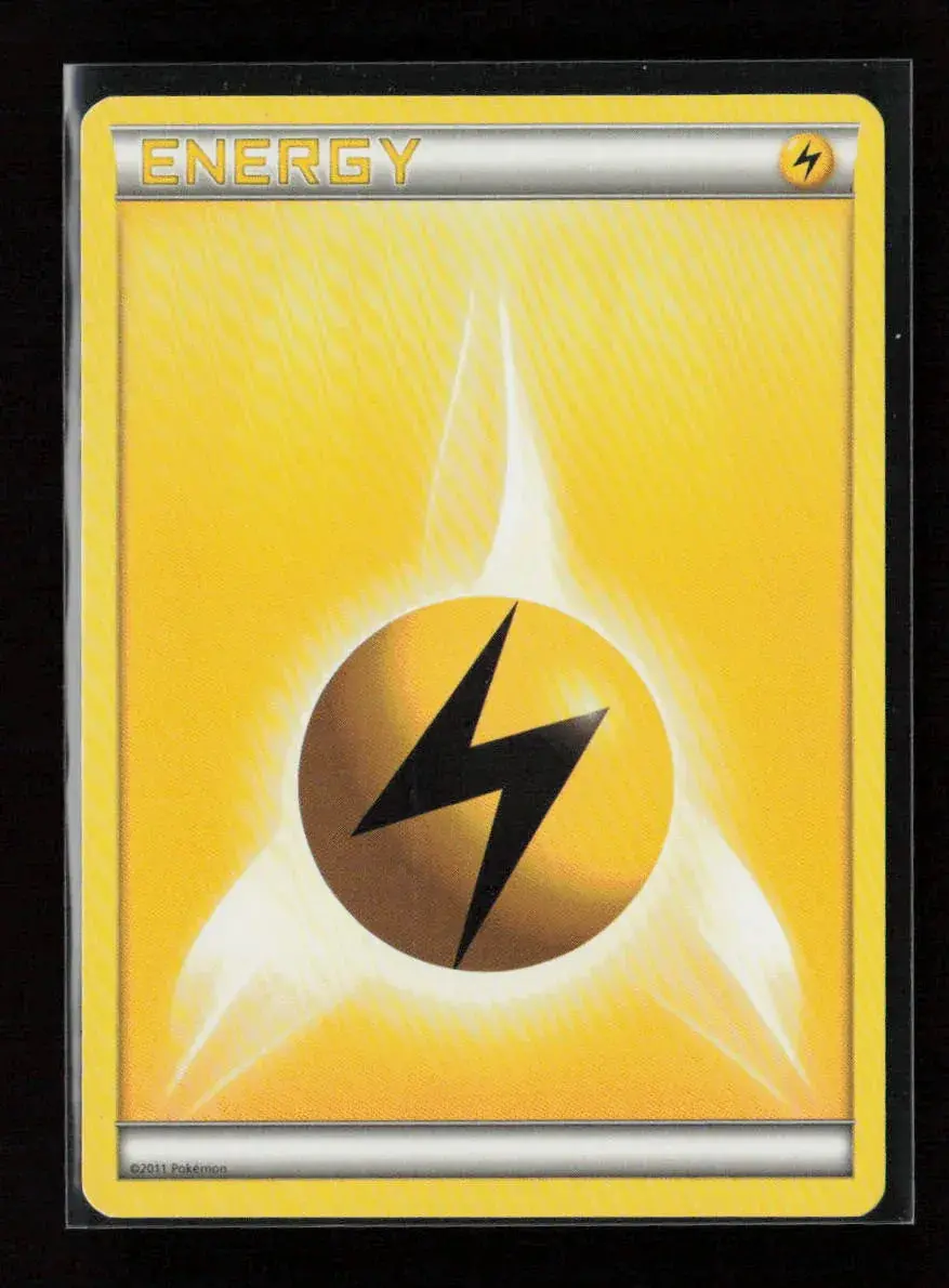 Lightning Energy (2011 Unnumbered) Promo League & Championship Cards Nm 1
