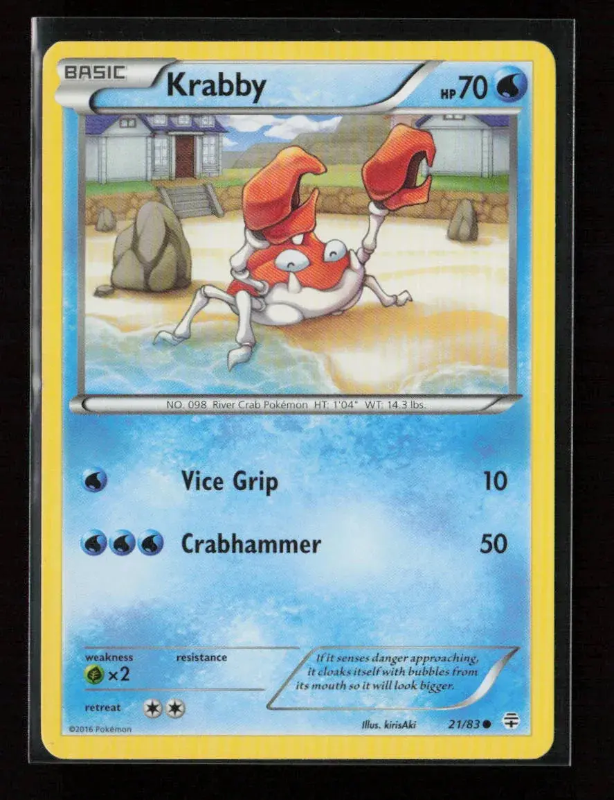 Krabby Common Generations 21/83 Lp 1