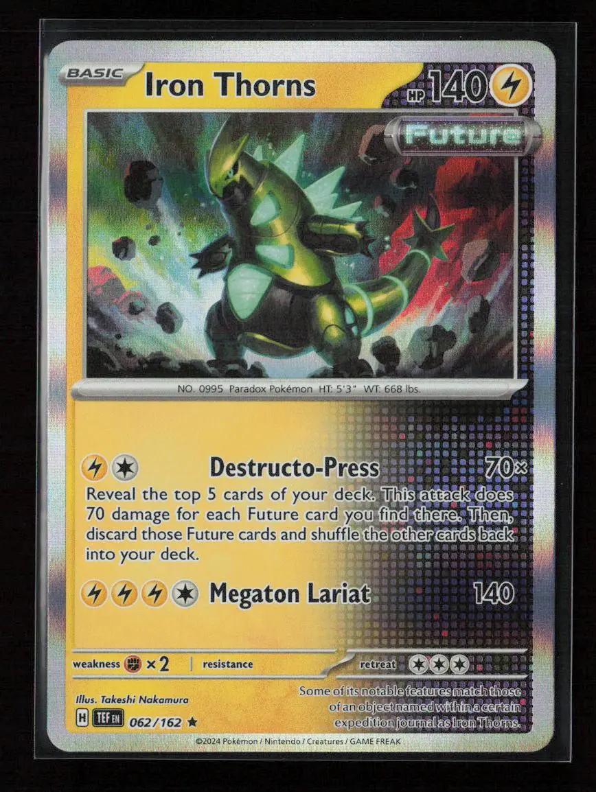 Iron Thorns Rare Deck Exclusives 062/162 Nm 1
