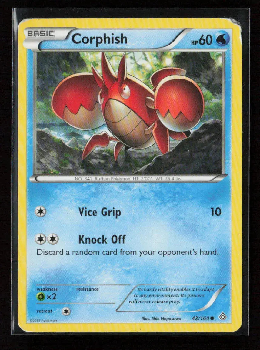 Corphish Common Xy - Primal Clash 42/160 Nm 1
