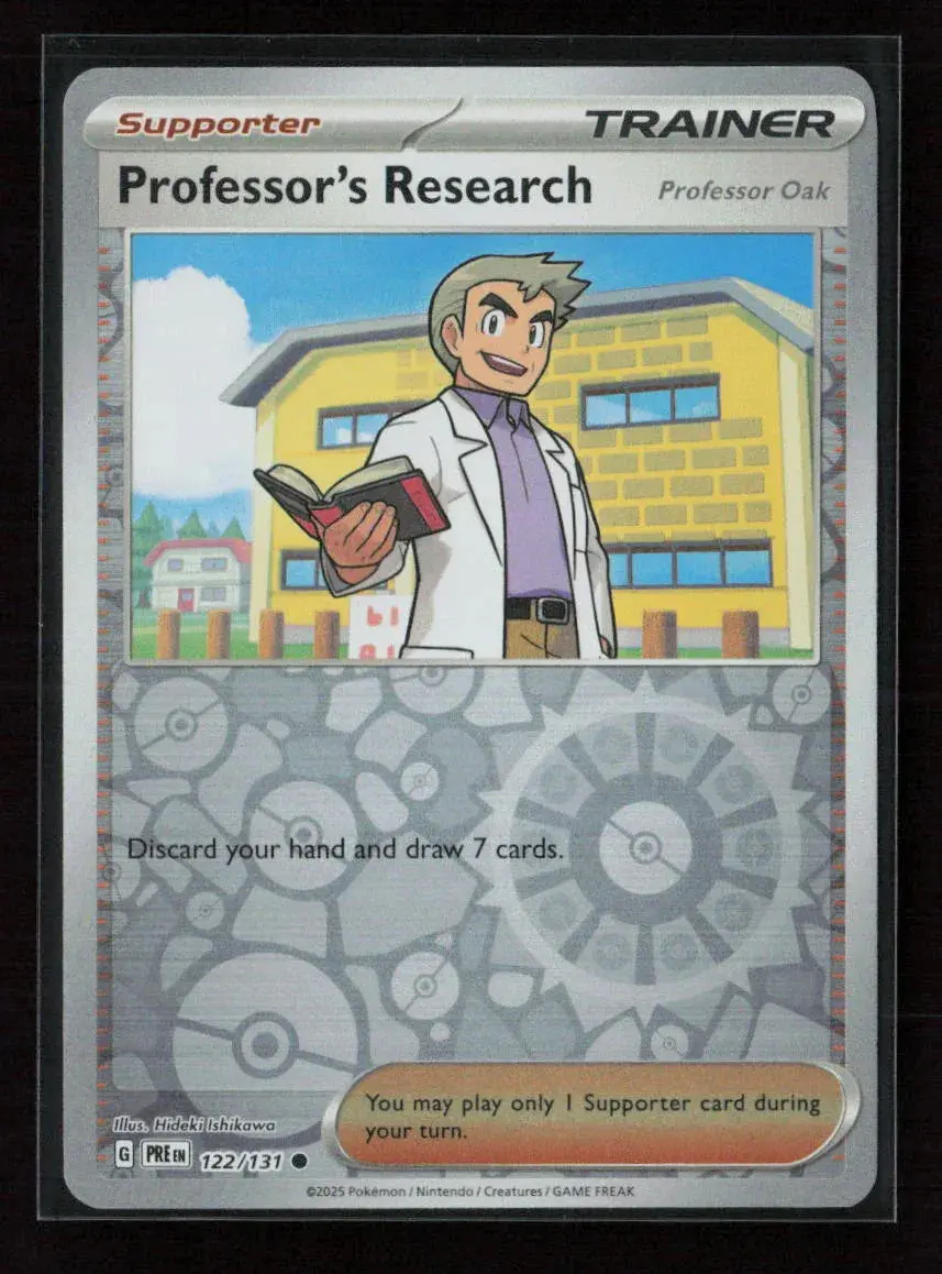 Professor's Research [Professor Oak] Common Sv: Prismatic Evolutions 122/131 Nm 1