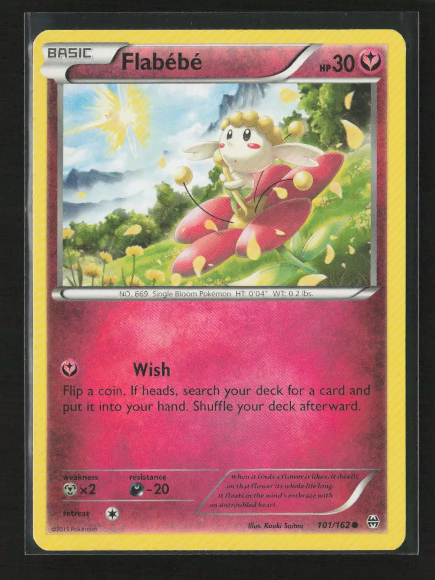 Flabebe Common Xy - Breakthrough 101/162 Mp 1