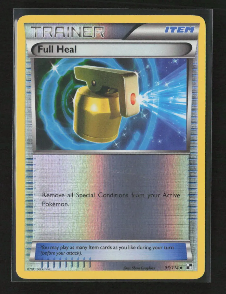 Full Heal Uncommon Black And White 95/114 Nm 1