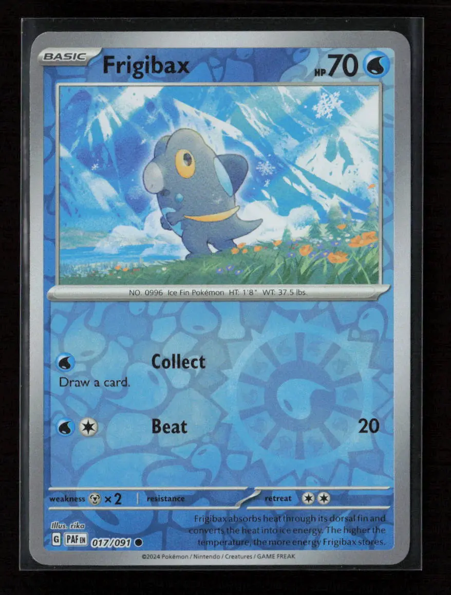 Frigibax - Common Sv: Paldean Fates 017/091 Nm 1