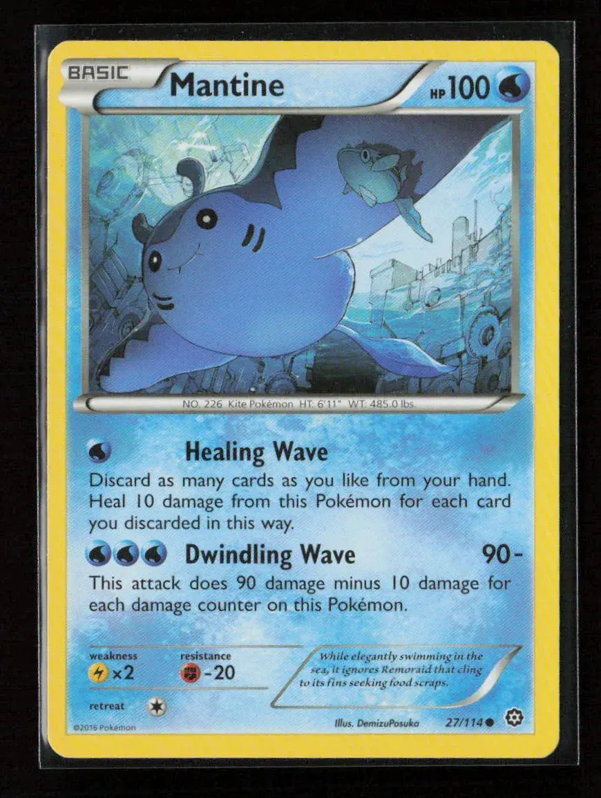 Mantine Common Xy - Steam Siege 27/114 Lp 1