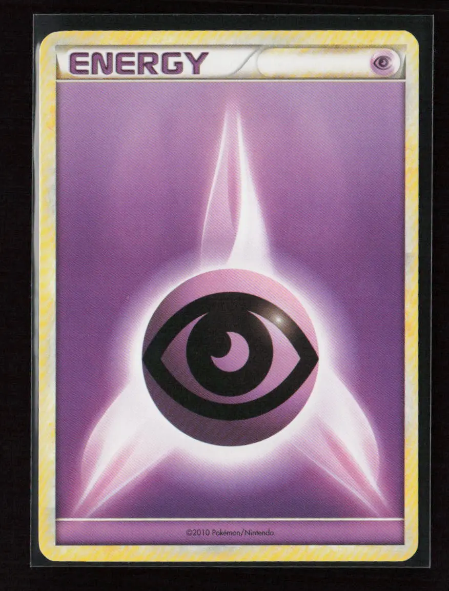Psychic Energy (2010 Unnumbered Hgss Style Non-Holo) Promo League & Championship Cards Nm 1