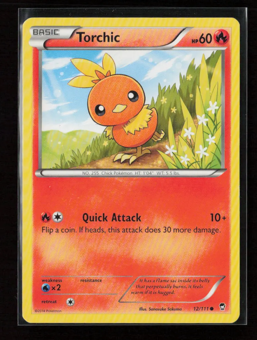 Torchic Common Xy - Furious Fists 12/111 Lp 1