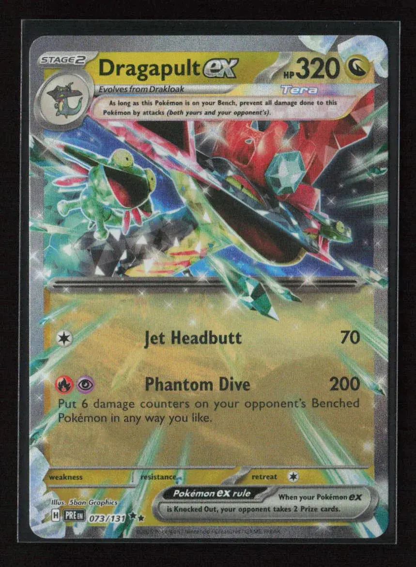 Dragapult Ex - Double Rare Sv: Prismatic Evolutions 073/131 Nm 1
