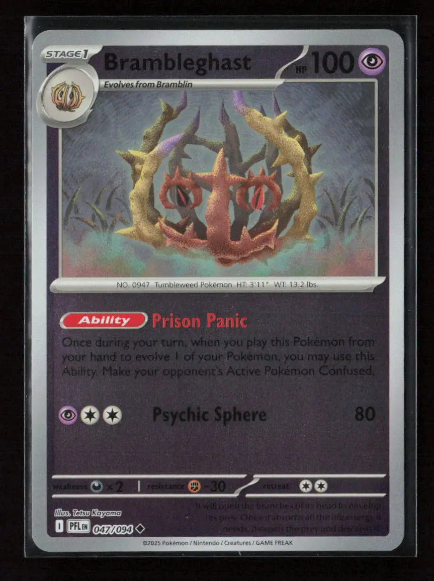 Brambleghast Uncommon Me02: Phantasmal Flames 047/094 Nm 1