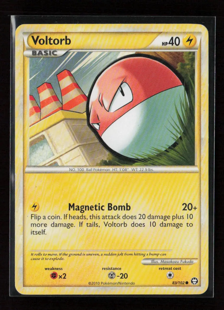 Voltorb Common Triumphant 83/102 Mp 1