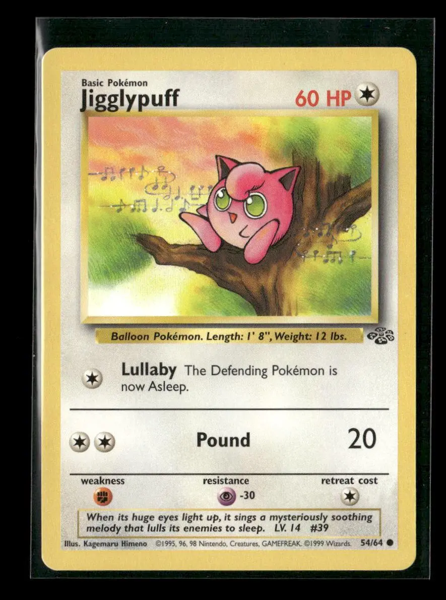 Jigglypuff Common Jungle 54/64 Lp 1