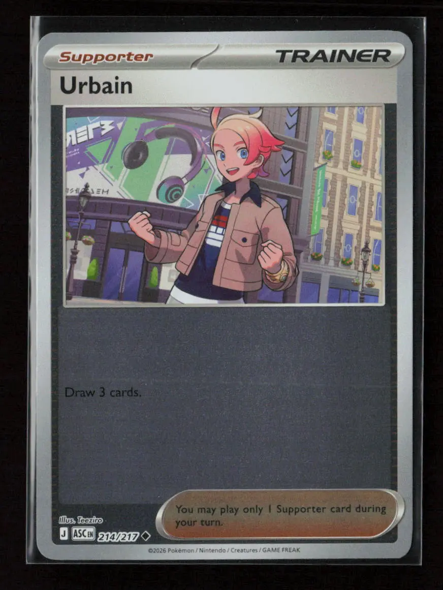 Urbain Uncommon Me: Ascended Heroes 214/217 Nm 1