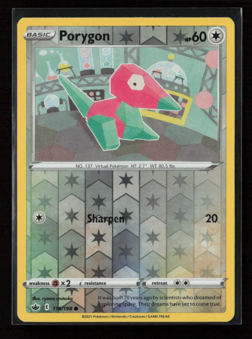 Porygon Common Swsh06: Chilling Reign 116/198 Nm 1