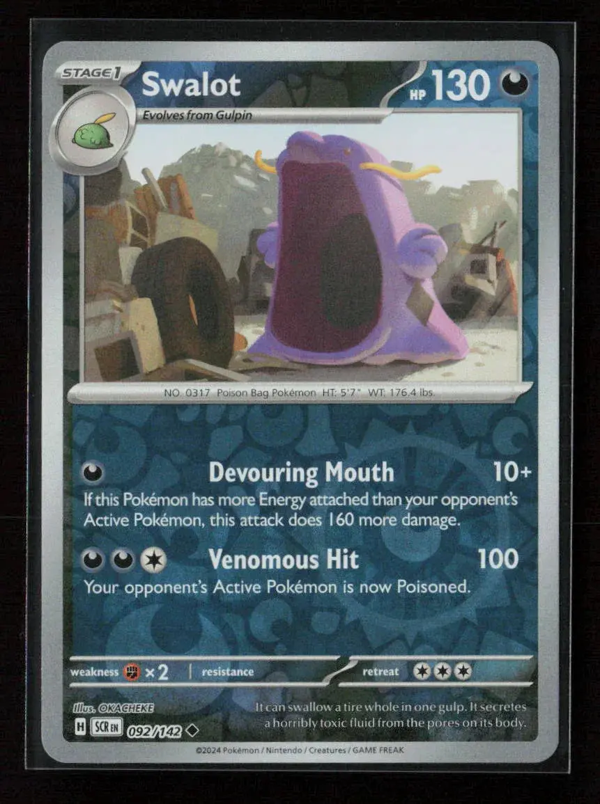 Swalot Uncommon Sv07: Stellar Crown 092/142 Nm 1