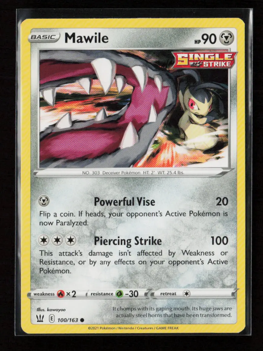 Mawile Common Swsh05: Battle Styles 100/163 Lp 1