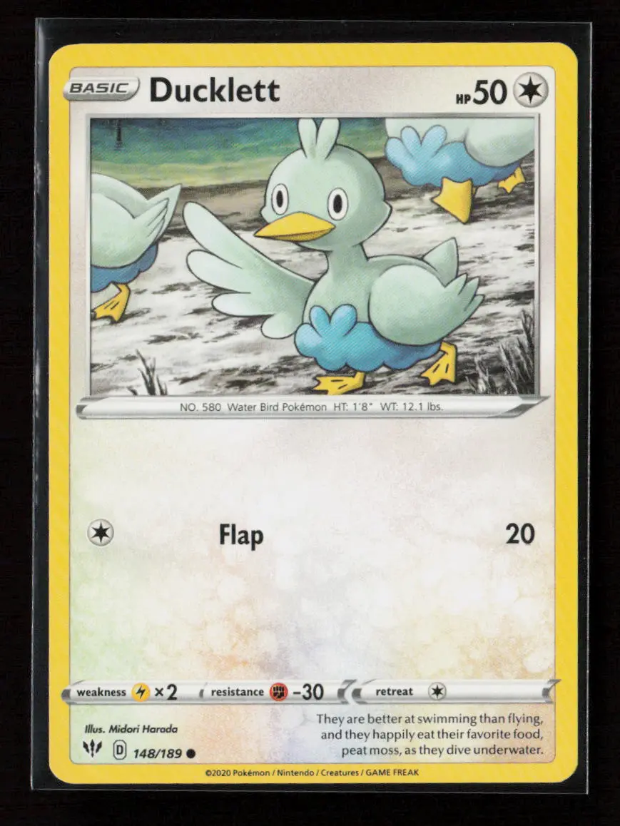 Ducklett Common Swsh03: Darkness Ablaze 148/189 Lp 1