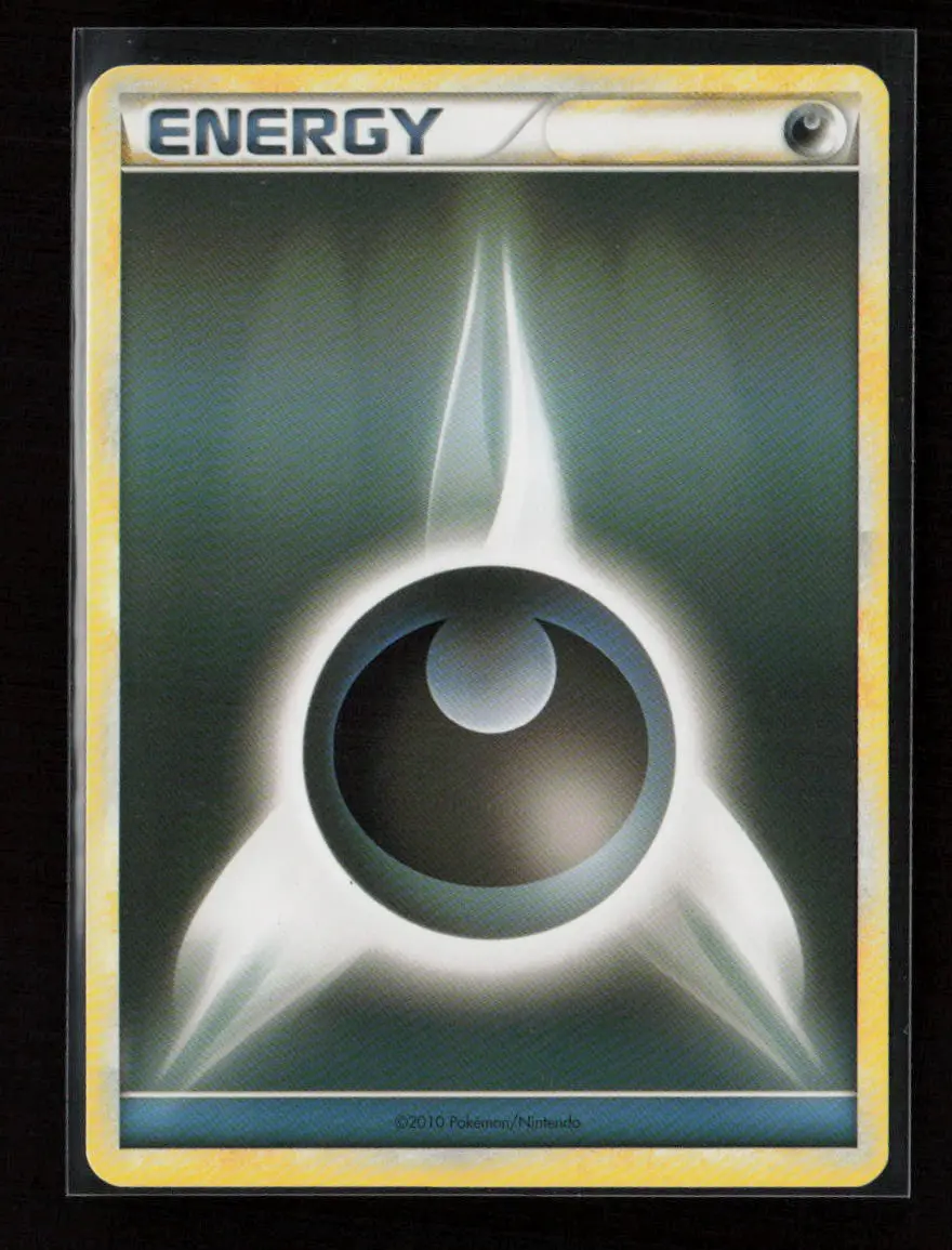 Darkness Energy (2010 Unnumbered Hgss Style Non-Holo) Promo League & Championship Cards Lp 1