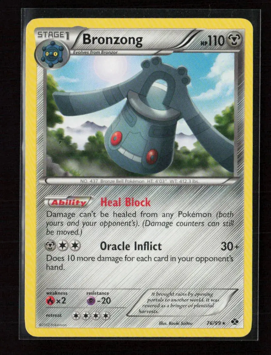 Bronzong Rare Next Destinies 76/99 Lp 1