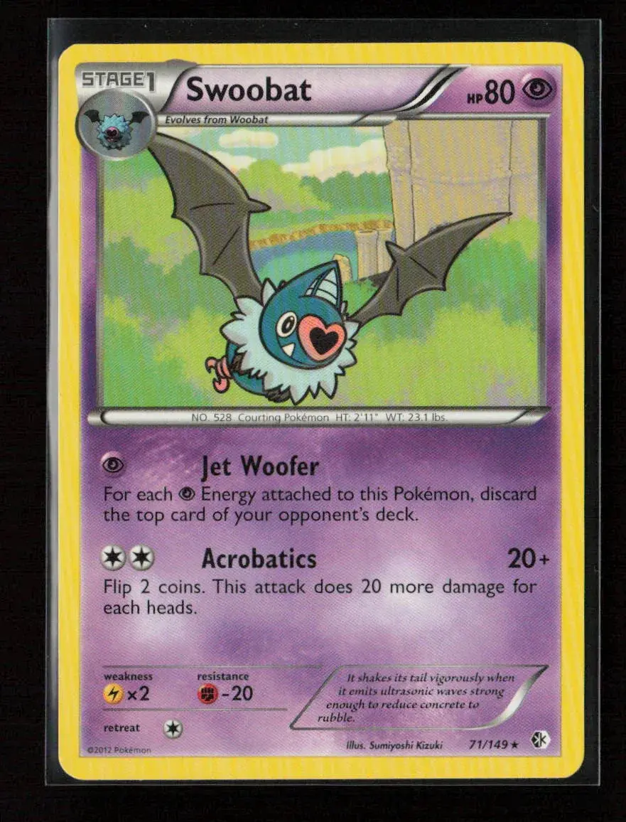 Swoobat Rare Boundaries Crossed 71/149 Nm 1
