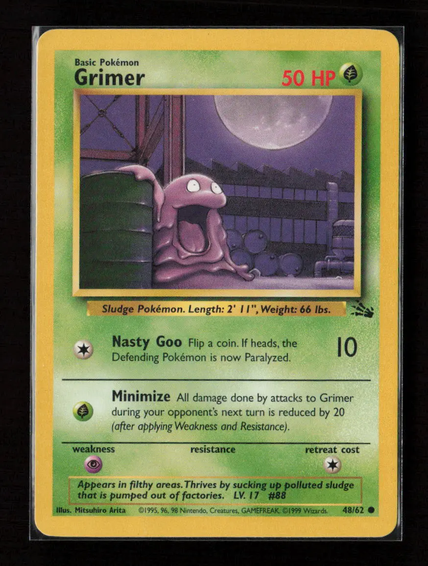 Grimer Common Fossil 48/62 Lp 1